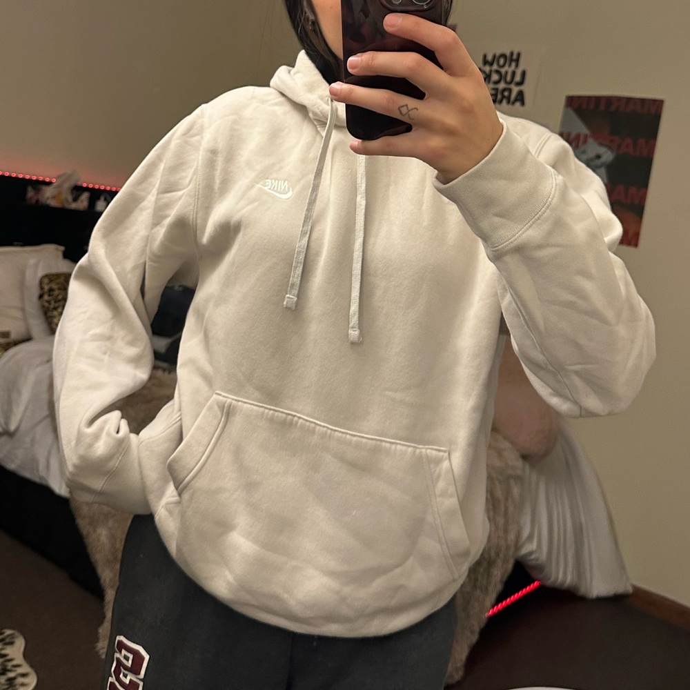 Nike Women's Cream Hoodie
